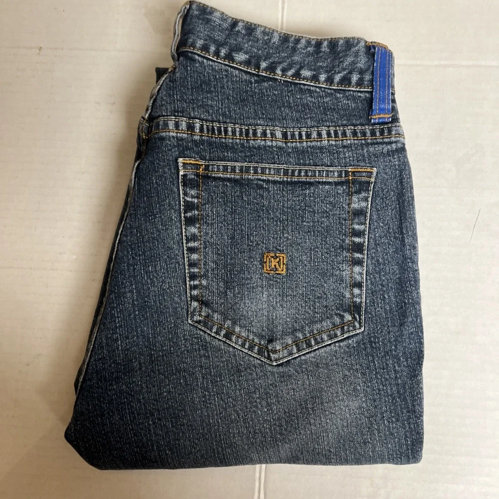 Krew Jeans Youth Boys Jim Greco Blue 28 School Skating Street City Zip